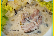 Omáčka Velouté s přidáním tří ingrediencí
