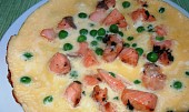 Omeleta s lososem a hráškem (Omeleta s lososem a hráškem)