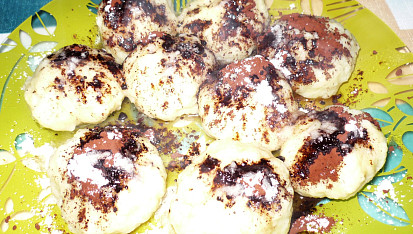 Ovocné knedlíky podle Lenky