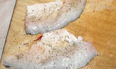 Pečená bílá ryba, filety z bílé ryby