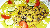 Polenta zapečená s houbami