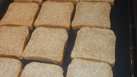 Rychlé houbové toasty