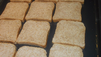 Rychlé houbové toasty