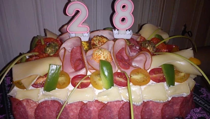 Slaný dortík, pro šéfíka :-)