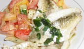 Pečená bílá ryba (pečená bílá ryba)