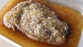 " Sušená" kachní prsa na salátu