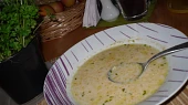 Sýrová polévka se zeleninkou
