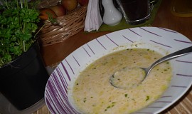 Sýrová polévka se zeleninkou