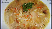 Syrovátková polévka se zeleninou a ovesnými vločkami, Syrovátková polévka se zeleninou a ovesnými vločkami