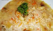 Syrovátková polévka se zeleninou a ovesnými vločkami, Dobrou chuť!