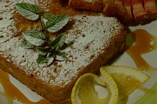 Texas toast se slaninou