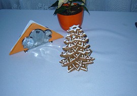 Vánoční perníčky (perníčkový stromeček)
