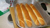 Veka domácí na chlebíčky, Bagetky (recept veka domaci na chlebicky)