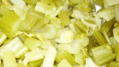 Zapečený řapíkatý celer