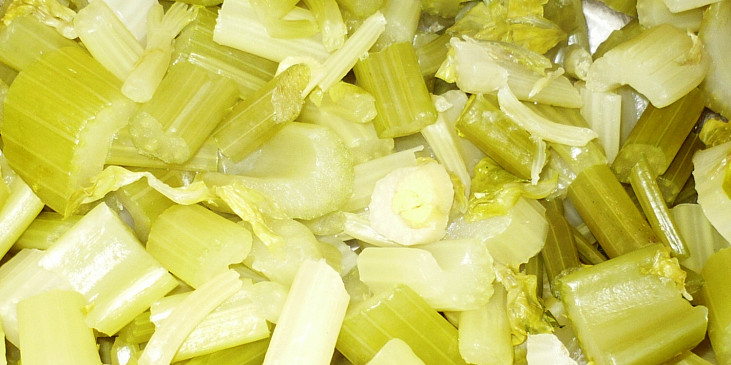 Zapečený řapíkatý celer