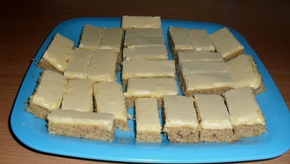Žloutkové pochoutkové řezy