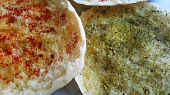 Babaganoush (pomazánka z lilku) s pita trojhránky