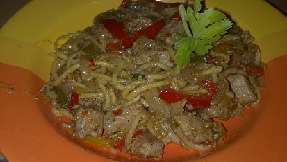 Čínské nudle ...津津有味