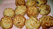 Čokoládovo-banánové muffiny