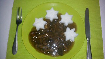 Hovězí nudličky s houbami - GlutenFree