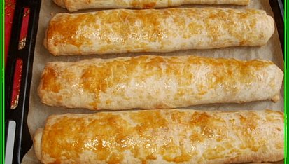 Jablečný závin - podvodní, štrúdl po upečení