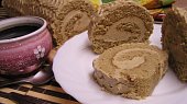 Kávová roláda s Baileys
