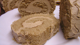 Kávová roláda s Baileys