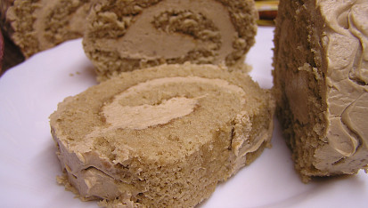 Kávová roláda s Baileys