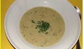 Krémová hlívovo-pórková polévka