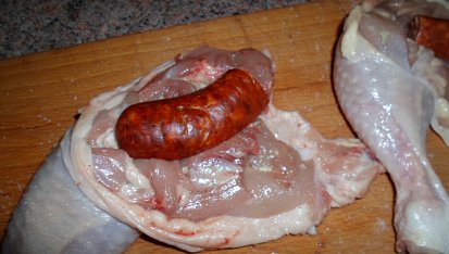 Kuřecí stehna po zbojnicku