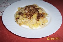 navrch ještě škvarečky, pokud je máme