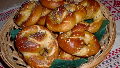 Louhované slané preclíky