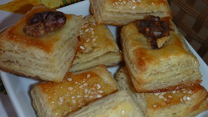 Mandlové  pagáčky - slavnostní, s orechom aj sezamom