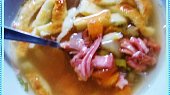 Nedělní srnčí polévka s fritátovými nudlemi (Nedělní srnčí polévka s fritátovými nudlemi)