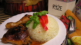 Pečené kuře v citrono - medové marinádě s česnekem