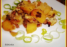 Pohádkové brambory s hlívou