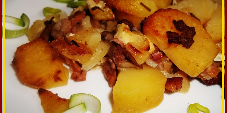 Pohádkové brambory s hlívou