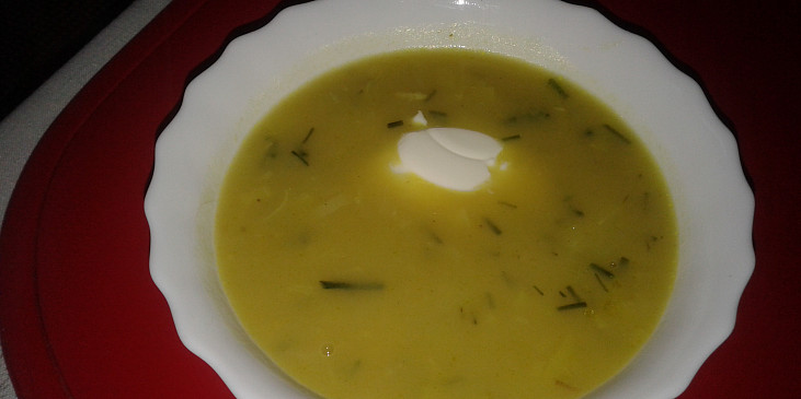 Porková polévka s kari