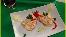 Romadůrovo-tvarůžková pomazánka