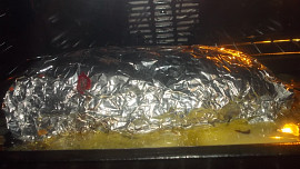 Sekaná s náplní plněných žampiónů