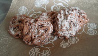 Skořicové cukroví z lisu na česnek, Skořicové cukroví z lisu na česnek