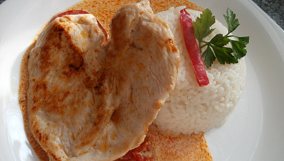 Steak "srdce", dvakrát paprikový