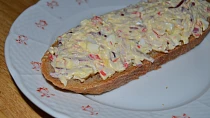 Surimi pomazánka (krabí tyčinky)