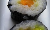 Sushi s lososem (Losos a mango :))