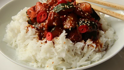 Tandoori kuřecí směs s cuketou