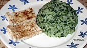 Tofu pěti vůní se špenátovou rýží