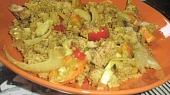 Tofu s kuskusem a zeleninou