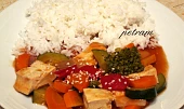 Tofu v zelenině