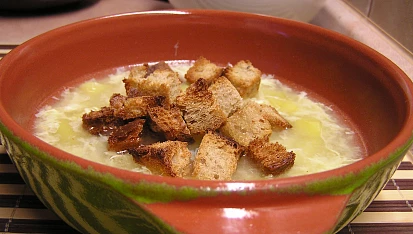 Uzená česnečka