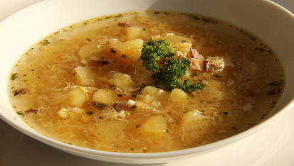 Uzená česnečka